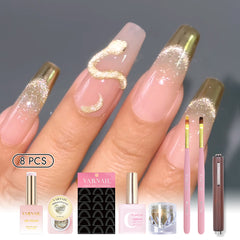 Trendy Nail Design Kit - No.7 Golden Snake