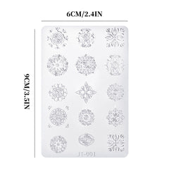 Nail Art Mold - JT001 Boho