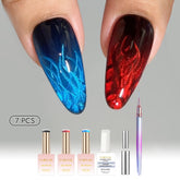 Trendy Nail Design Kit - No.19 Blazing Fire