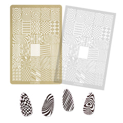 Nail Stamping Plates - Kaleidoskop