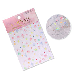 5D Nail Sticker - Aurora Shell