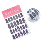 Shell Nail Sticker - Gothic Window (Long)