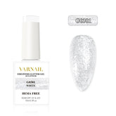 Edelweiss Glitter Gel (Hema-Free) - GS0301 White