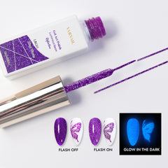 Luminous Neon Reflective Liner Gel - LRG01 Heat Waves