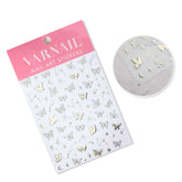 Chrome Nail Sticker - Butterfly Star Moon