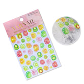 Jelly Nail Sticker - Juicy Fruit