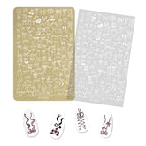 Nail Stamping Plates - Ribbon Bowknot