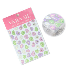 Chrome Nail Sticker - Wax Seal 01
