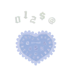 3D Nail Art Mold - #24 Numeric Symbols