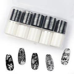 Nail Transfer Foil - Lace