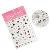 5D Nail Sticker - Dog 03