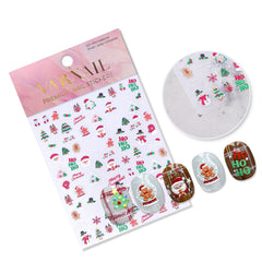 5D Nail Sticker - Santa Claus