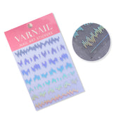 Chrome Nail Sticker - Holo Strips