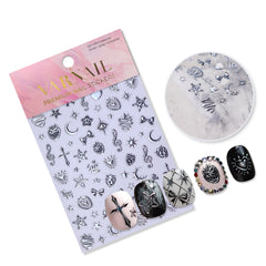 Chrome Nail Sticker - Gothic Strawberry