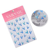 Jelly Nail Sticker - Snowflak Mermaid