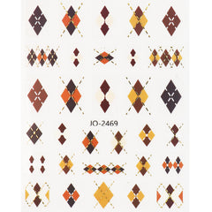Nail Sticker - Diamond Pattern