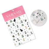 5D Nail Sticker - Cats 02