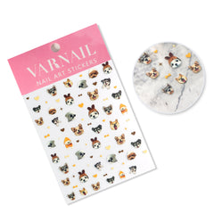5D Nail Sticker - Dog 01