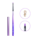 Rainbow Tint Nail Art Brush - Petal