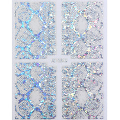 Nail Sticker - Holo Animal Print