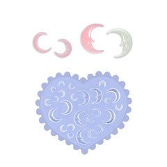 3D Nail Art Mold - #29 Moon