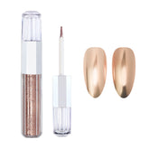 Liquid Metallic Chrome Powder - Champagne Gold