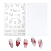 Nail Art Mold - JT049 Butterfly in Dream