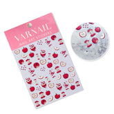 Jelly Nail Sticker - Red Apple