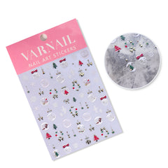 Jelly Nail Sticker - Snowflake Crystal Ball