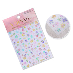 Shell Nail Sticker - Spring Flowers