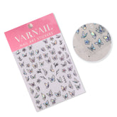 Shell Nail Sticker - White Butterfly Shadow