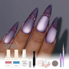 Trendy Nail Design Kit - No.13 Purple Palace