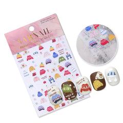 5D Nail Sticker - Cute Sweater