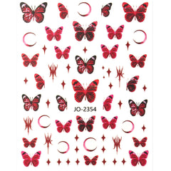 Nail Sticker - Dark Butterfly