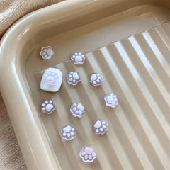 Cat Paw Nail Charms