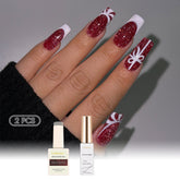 Trendy Nail Design Kit - No.2 Red Christmas