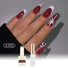 Trendy Nail Design Kit - No.2 Red Christmas