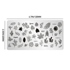 Nail Stamping Plates - Christmas 01