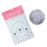 Rhinestone Nail Sticker - Ocean