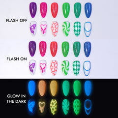 Luminous Neon Reflective Liner Gel - LRG02 Fashion Queen