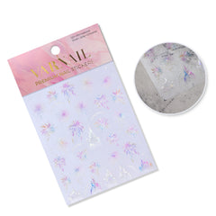 Shell Nail Sticker - Fireworks & Castle