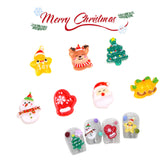 Christmas Nail Charms (Resin) - Icy Look