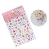 Shell Nail Sticker - Pastel Fruit