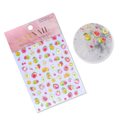 Shell Nail Sticker - Pastel Fruit