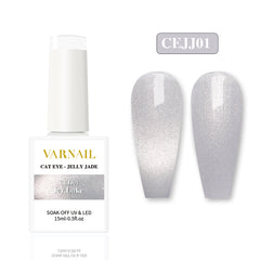 Jelly Jade Cat Eye - CEJJ01 Icy Lake