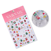 Rhinestone Nail Sticker - Christmas