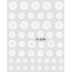 Nail Sticker - Airbrush Snowflake
