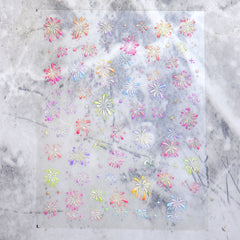 Shell Nail Sticker - Brilliant Fireworks