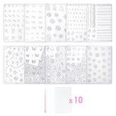 Nail Art Mold Set (11 Pcs/Set)