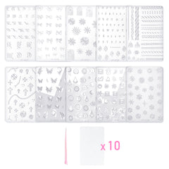 Nail Art Mold Set (11 Pcs/Set)